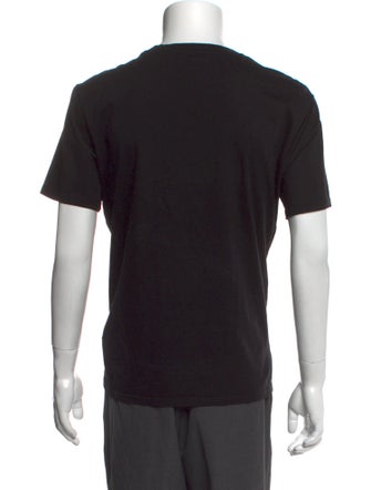 Balmain Graphic Print Short Sleeve Shirt