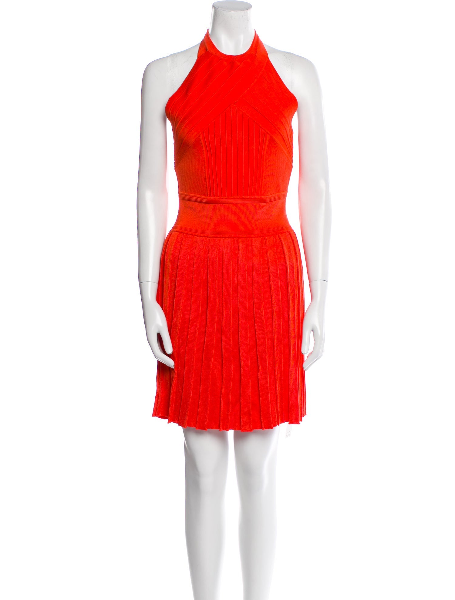 Balmain Halterneck Mini Dress