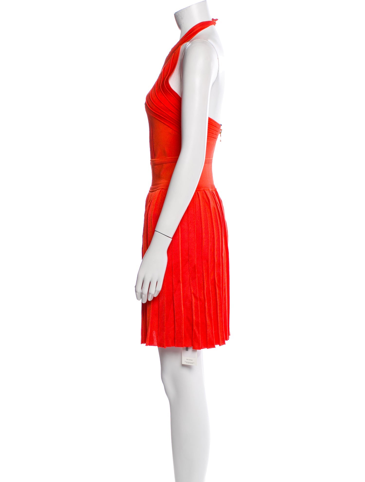 Balmain Halterneck Mini Dress