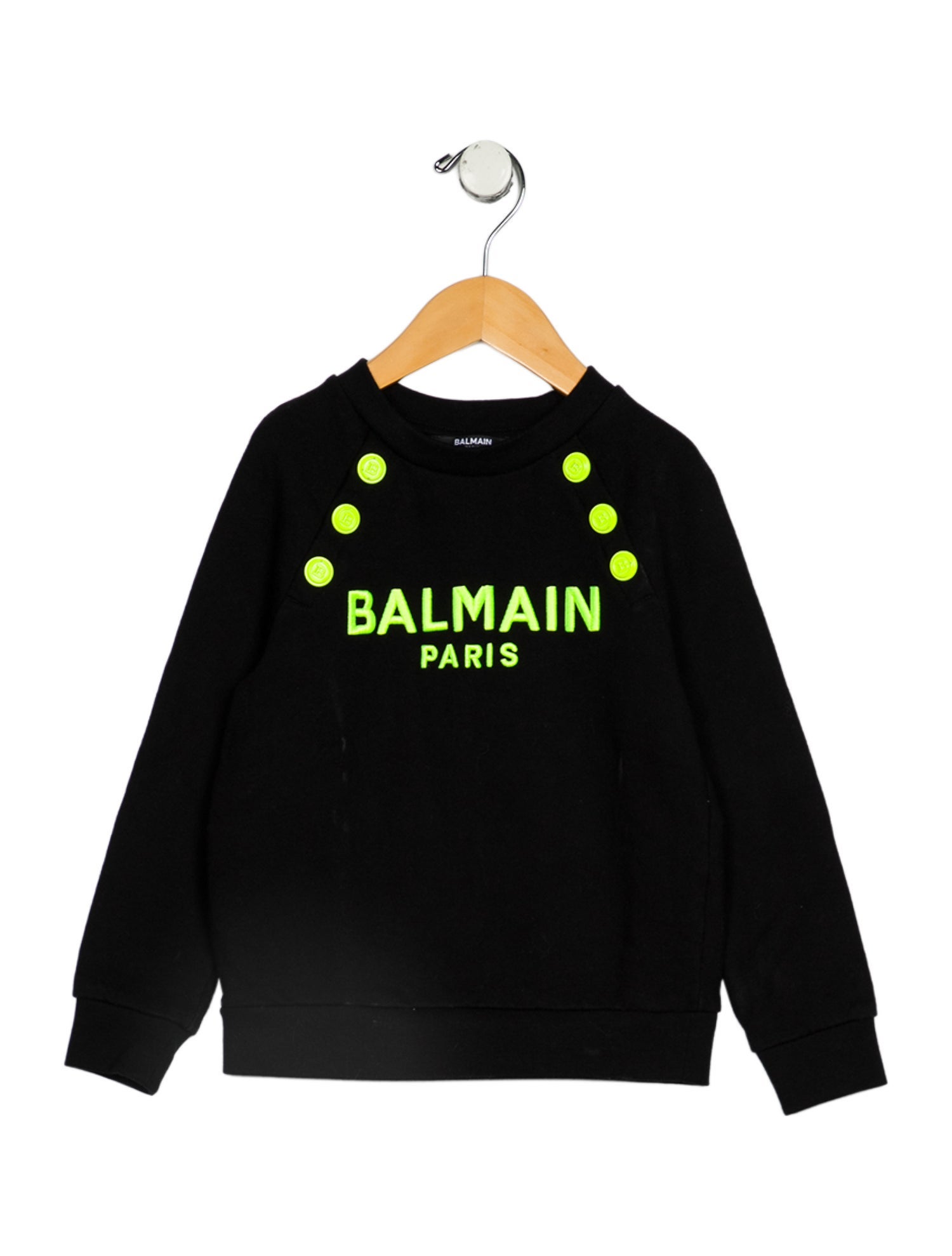 Balmain Girls' Graphic Print Sweatshirt