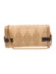 Balmain Raffia Clutch