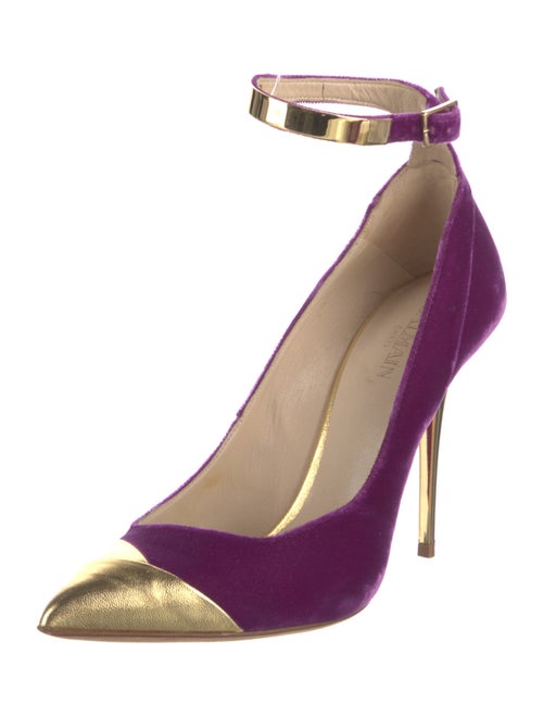 Balmain Velvet Pumps