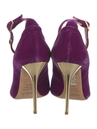 Balmain Velvet Pumps