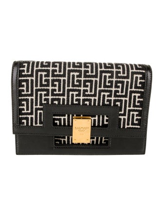 Balmain Leather Clutch