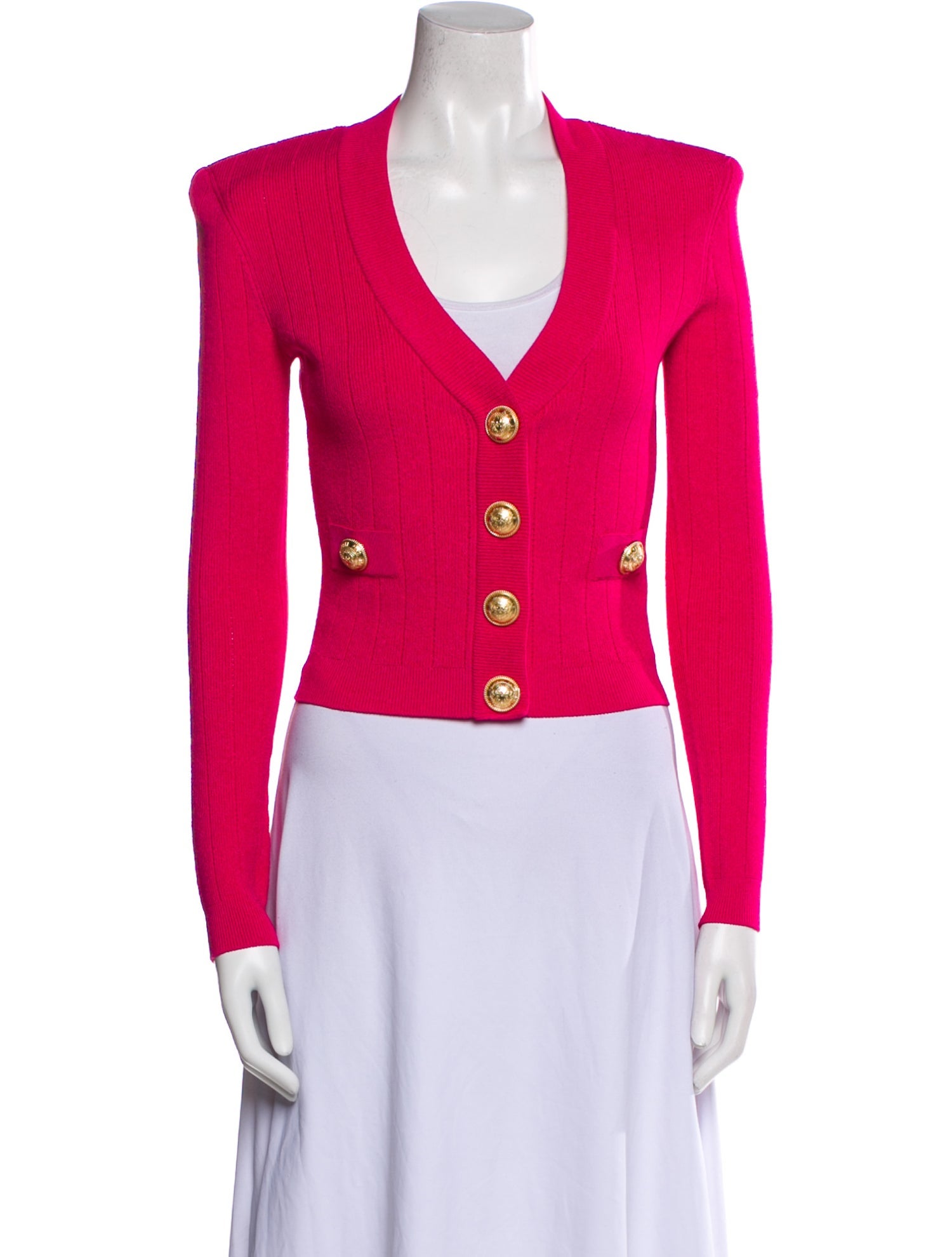 Balmain V-Neck Sweater