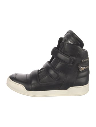Balmain Leather Sneakers