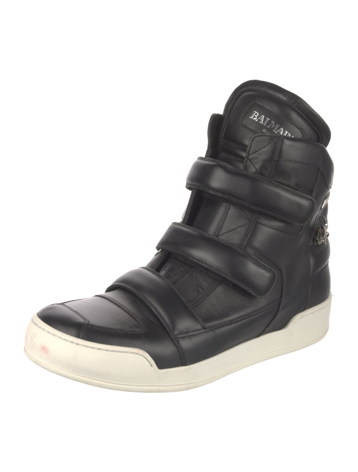 Balmain Leather Sneakers