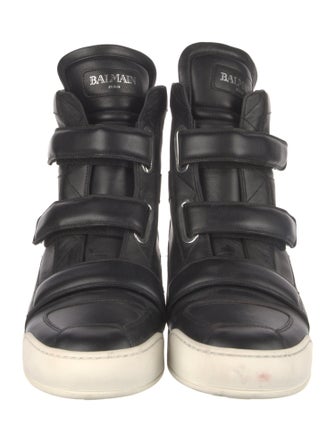 Balmain Leather Sneakers