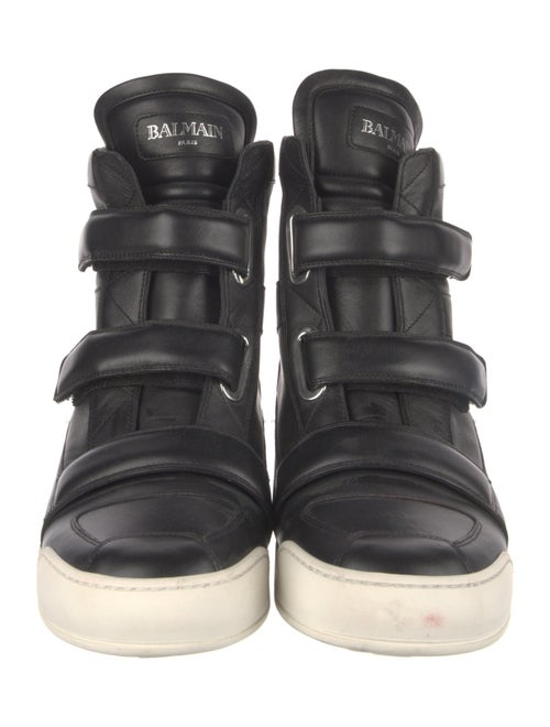 Balmain Leather Sneakers