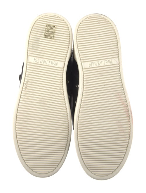 Balmain Leather Sneakers