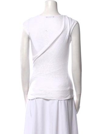 Balmain V-Neck Sleeveless Top