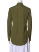 Balmain Long Sleeve Button-Up Top