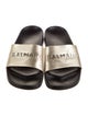 Balmain Rubber Patterned Slides