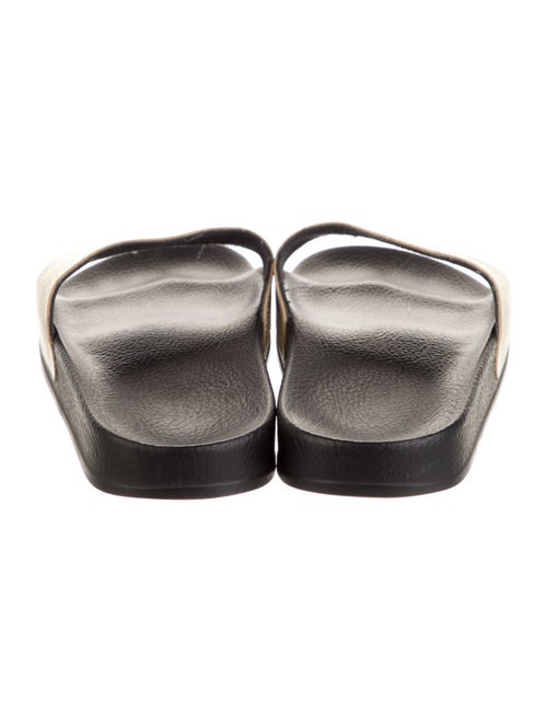 Balmain Rubber Patterned Slides