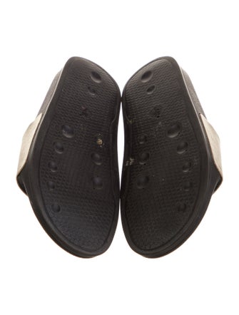Balmain Rubber Patterned Slides