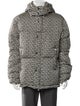 Balmain Printed Puffer Coat
