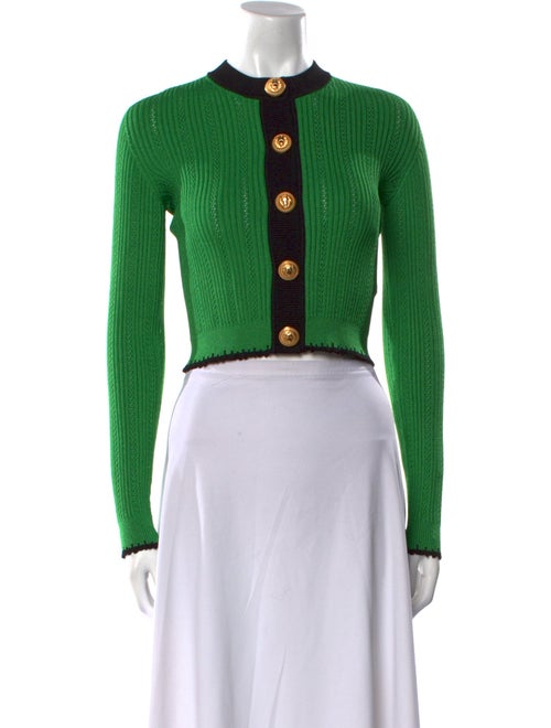 Balmain Mock Neck Sweater