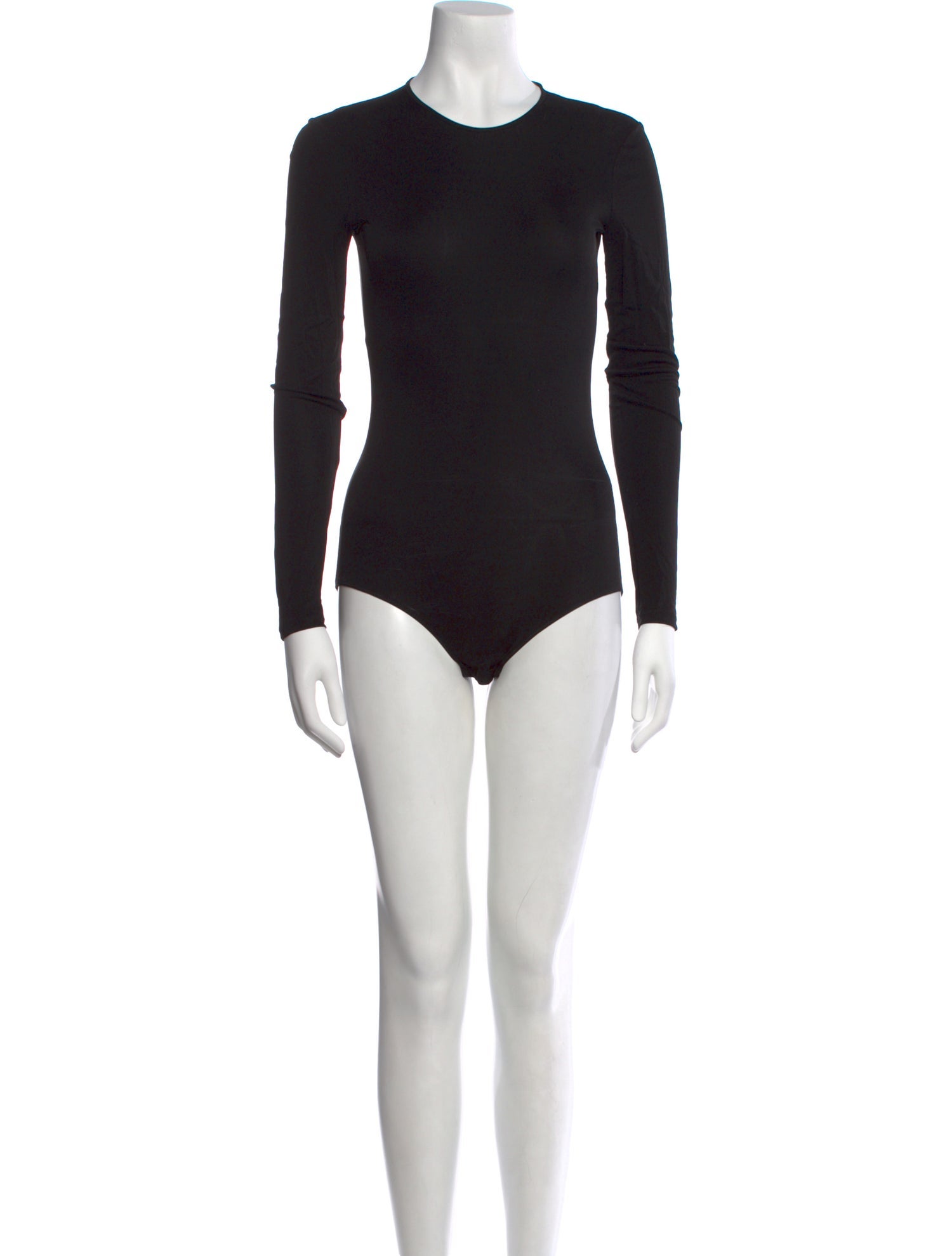 Balmain Crew Neck Long Sleeve Bodysuit