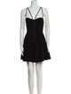 Balmain Square Neckline Mini Dress