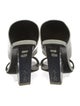 Balmain Patent Leather Slides