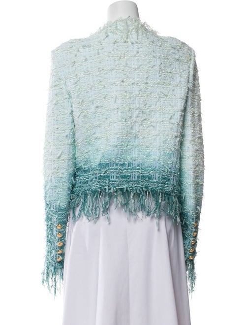 Balmain Tweed Tweed Pattern Jacket