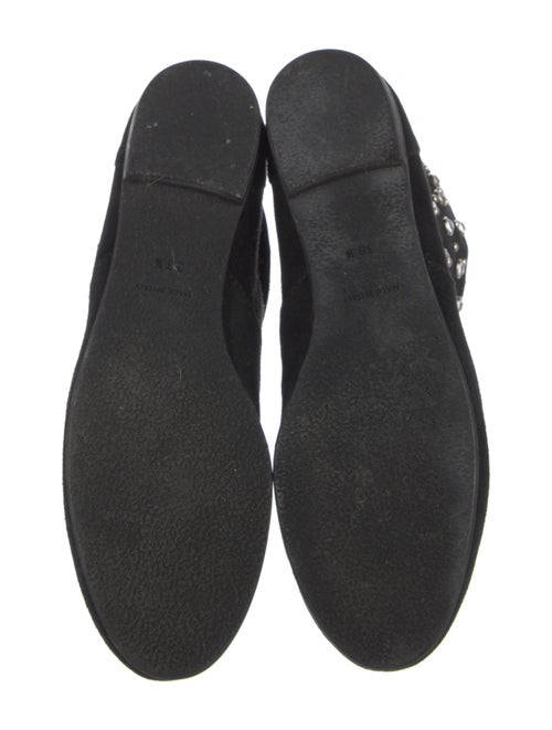 Giuseppe Zanotti x Balmain Suede Crystal Embellishments Boots