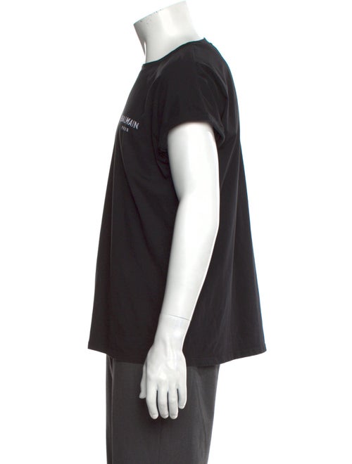 Balmain Graphic Print Crew Neck T-Shirt