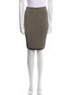 Balmain Virgin Wool Knee-Length Skirt