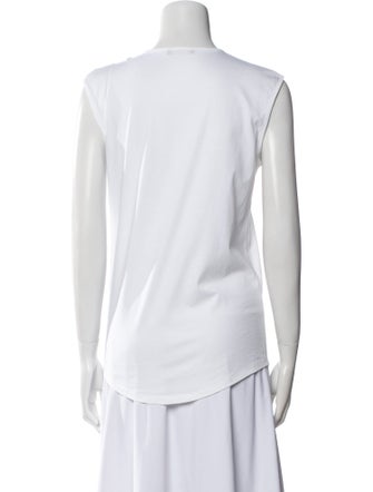 Balmain Crew Neck Sleeveless Top
