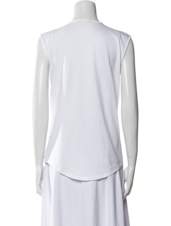 Balmain Graphic Print Scoop Neck T-Shirt