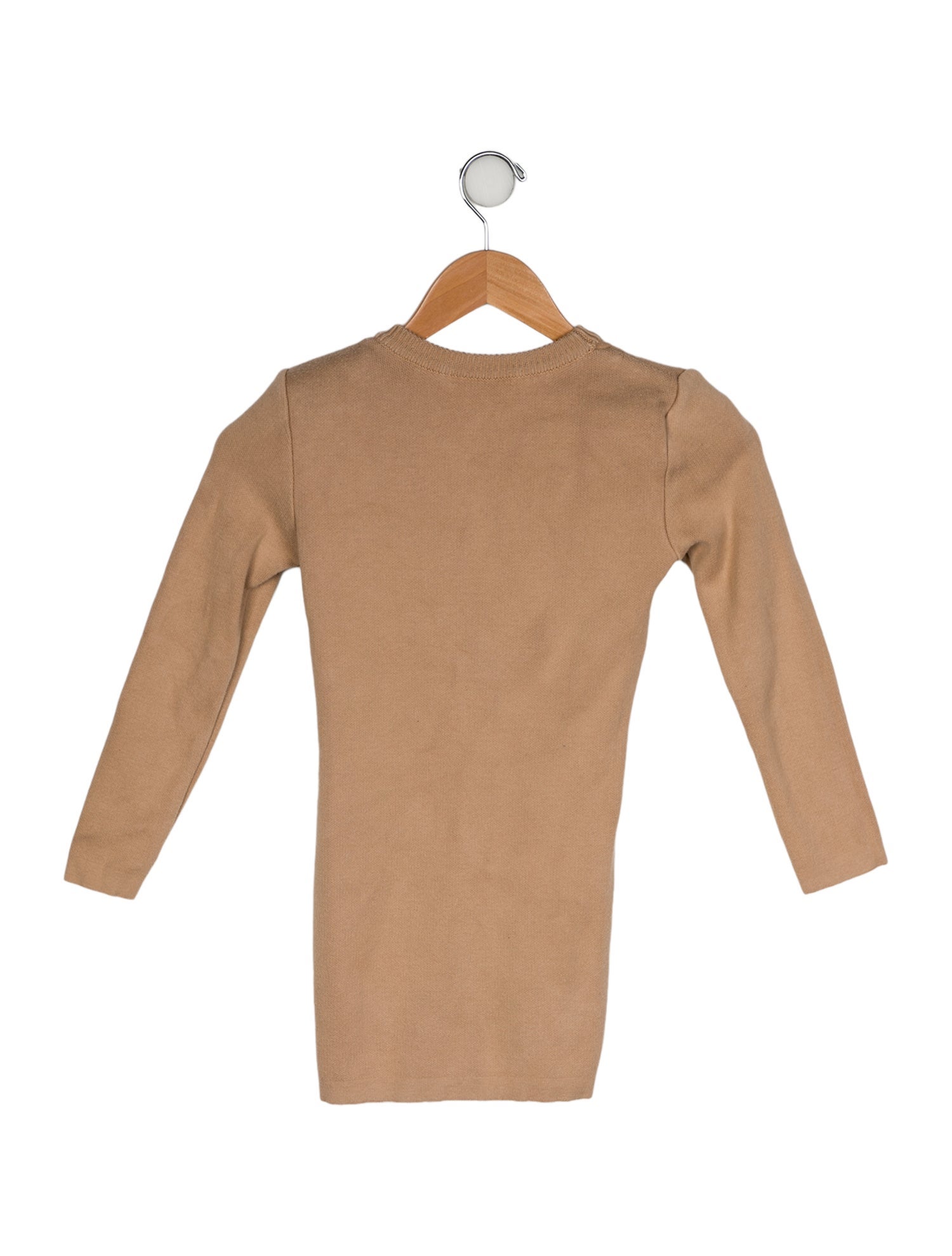 Balmain Long Sleeve Sweater Dress