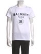 Balmain Graphic Print Crew Neck T-Shirt