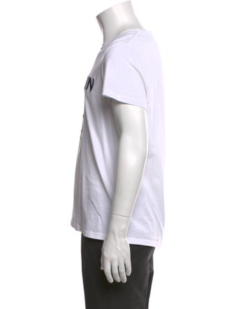 Balmain Graphic Print Crew Neck T-Shirt