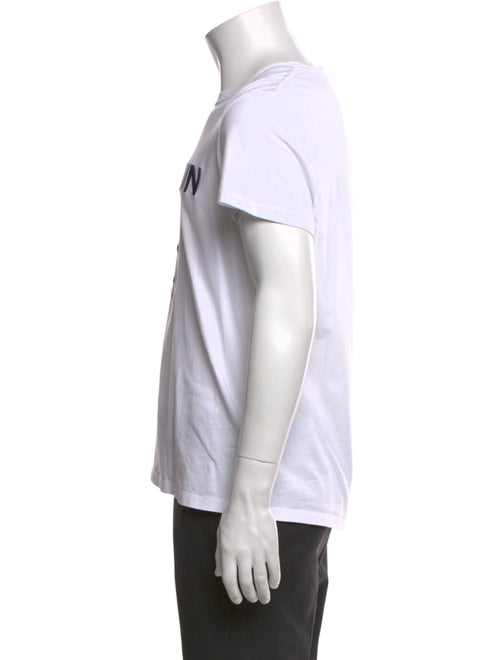 Balmain Graphic Print Crew Neck T-Shirt