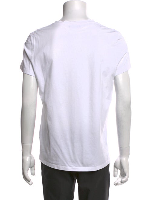 Balmain Graphic Print Crew Neck T-Shirt