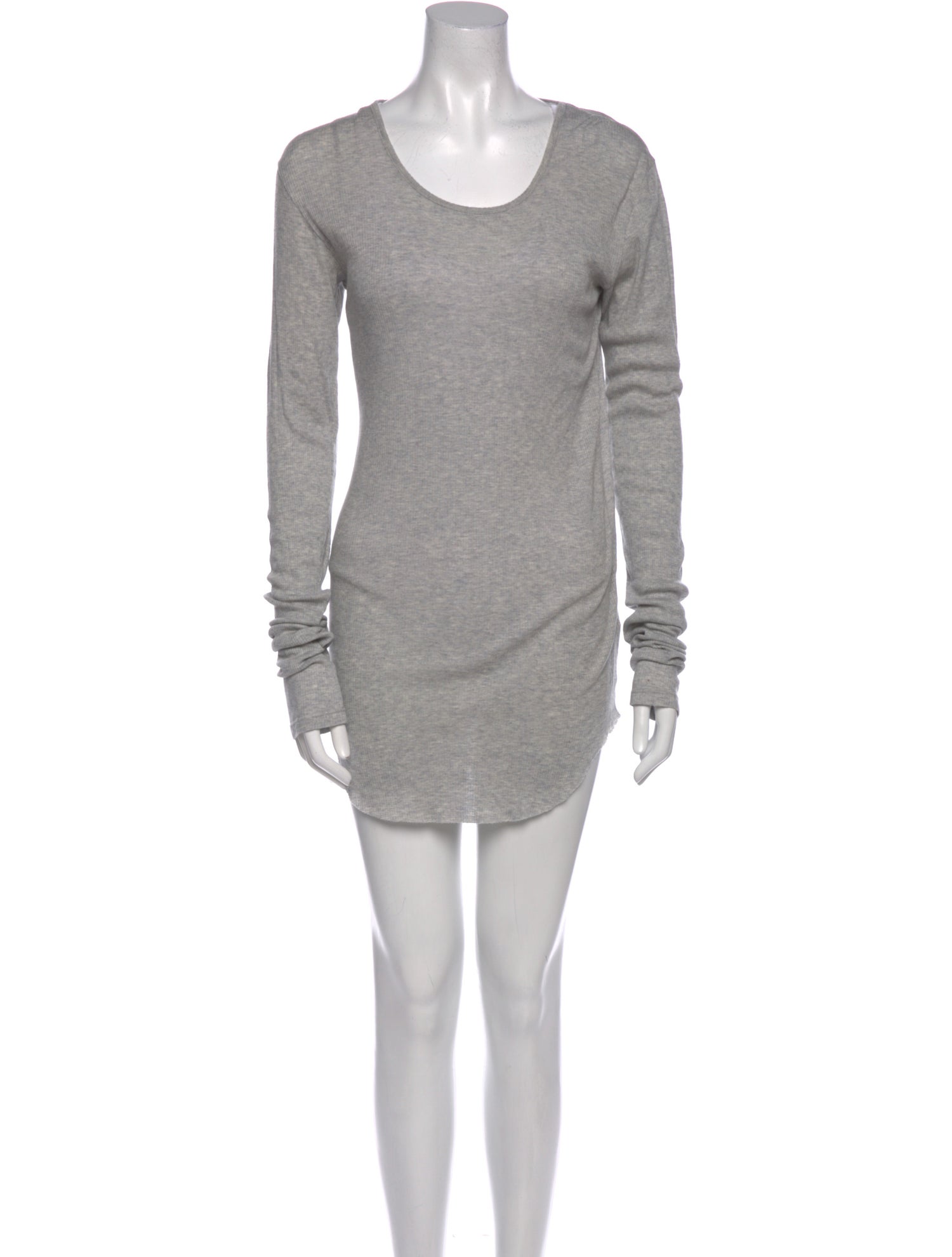 Balmain Scoop Neck Mini Dress