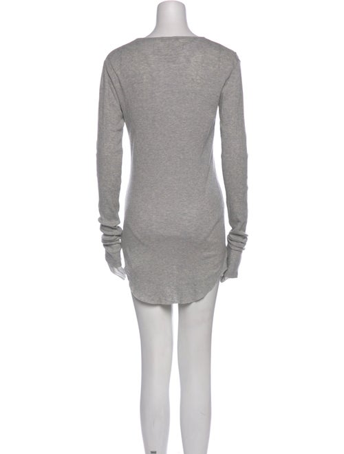 Balmain Scoop Neck Mini Dress