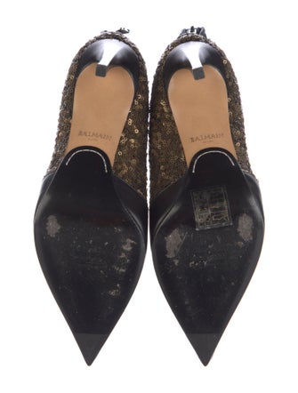 Balmain Sequins Sequin Embellishments Sock Boots