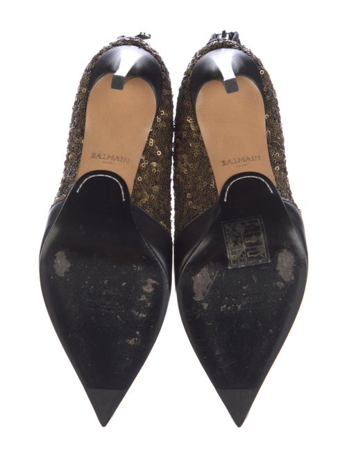 Balmain Sequins Sequin Embellishments Sock Boots