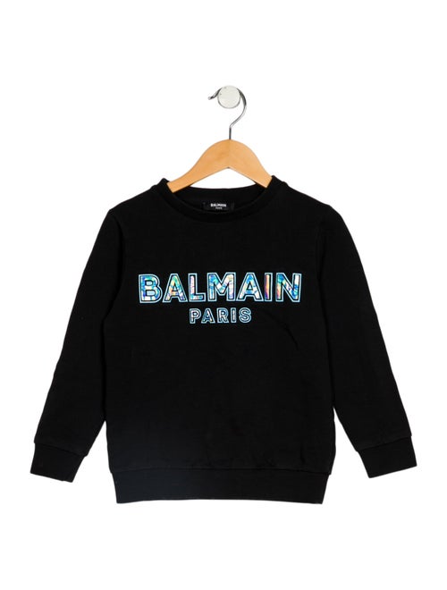 Balmain Hologram Logo Sweatshirt