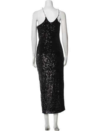 Balmain Sequin Long Dress