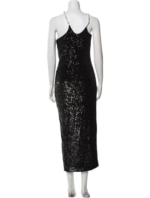 Balmain Sequin Long Dress