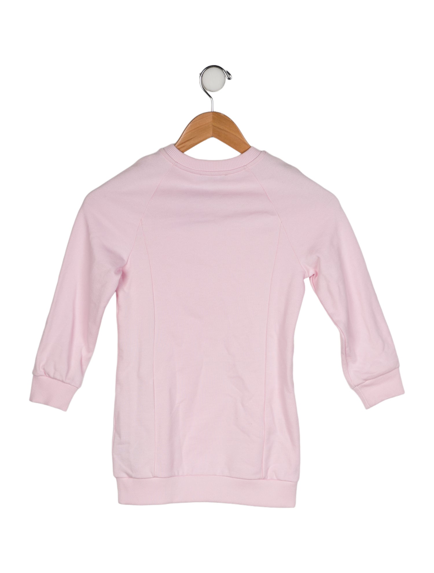 Balmain Toddler Girls' Logo Printed Long Sleeve Woven Dress