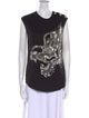 Balmain Graphic Print Crew Neck T-Shirt
