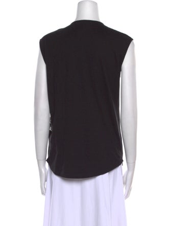 Balmain Graphic Print Crew Neck T-Shirt