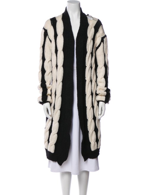 Balmain Wool Striped Sweater