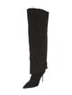 Balmain Bamboo Accent Suede Boots