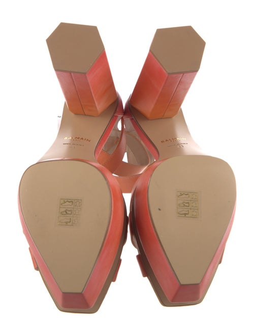 Balmain Leather Sandals