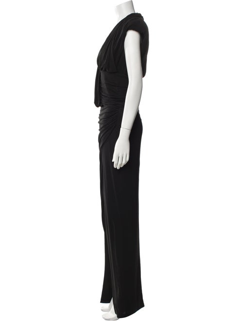 Balmain Cowl Neck Long Dress