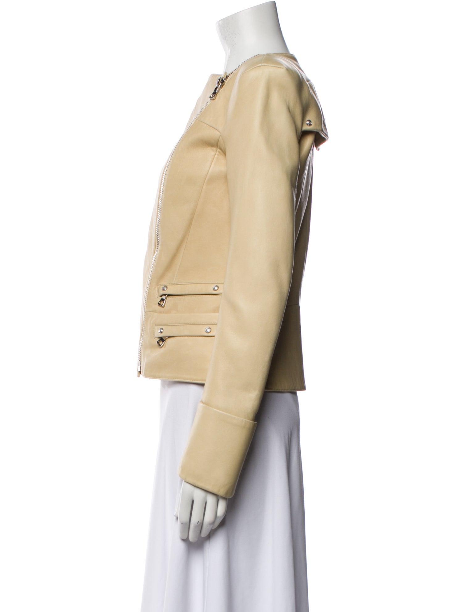 Balmain Lambskin Biker Jacket